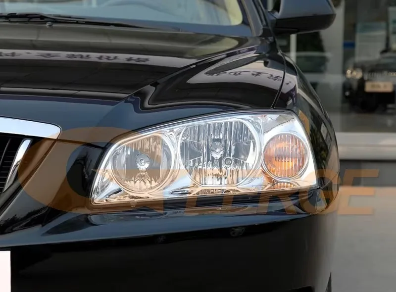 

Geerge для Hyundai Elantra 2004 2005 2006, дневной свет, ультра яркий CCFL, ангельские глазки, комплект колец Halo