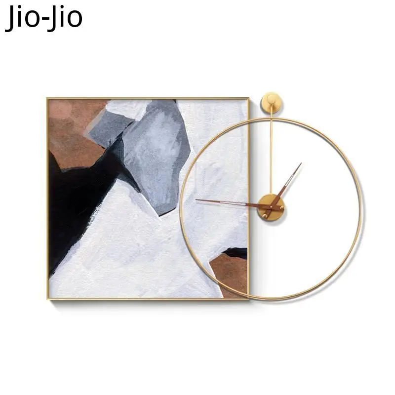 

Large Wall Clock Modern Design Metal Gold Clocks Wall Home Decor Silent Luxury Watches Creative Living Room Decoration Gift