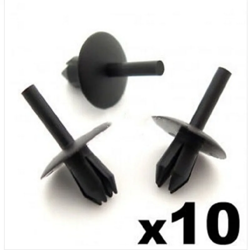 10x пластиковые заклепки с зажимом, подходит для отверстия 5,5 мм, FIX103, подходит для Ford