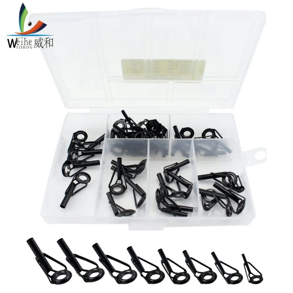 

Stainless Steel Fishing Rod Guides Single Leg Fishing Rod Parts Line Ring Rod Building for Rockfish Squid Fishing