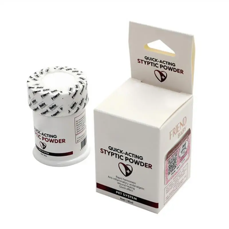 

Pet Styptic Powder Antiinflammatory Broken For Dogs Cats Birds Injury Rapid Hemostasis Powder