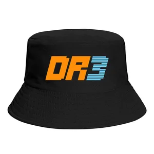 DR3 Daniel Ricciardo 2022  Bucket Hat Polyester Men Unisex Fisherman Hat Customized Sunshade Journey Caps