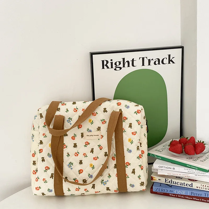 

Новинка 2022, сумка MILANCEL с принтом медведя, цветка, на одно плечо, школьная сумка для студентов, Толстая сумка для ноутбука