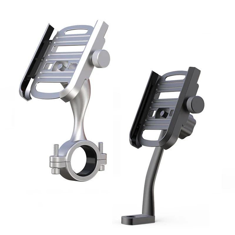 

Aluminum Mountain Bike Motorcycle Phone Holder stand For Handlebar Mirror 4-6.7 inch Mobil phone Bicycle support Mount