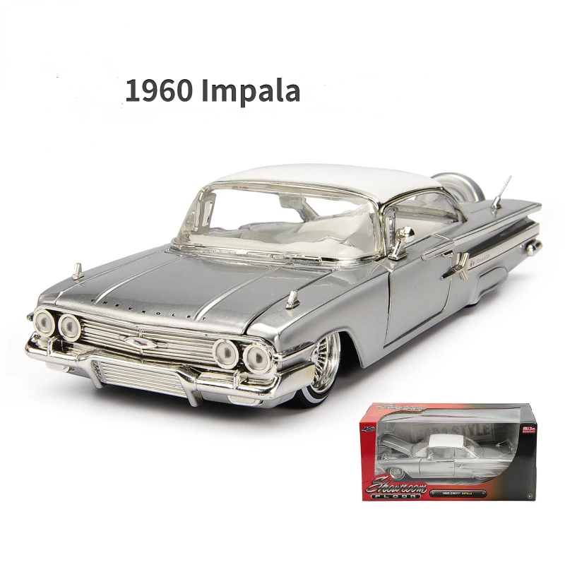 

Jada 1:24 1960 CHEVY IMPALA Vintage Classic Car High Simulation Diecast Metal Alloy Model Car Chevrolet Toys For Kids Gift