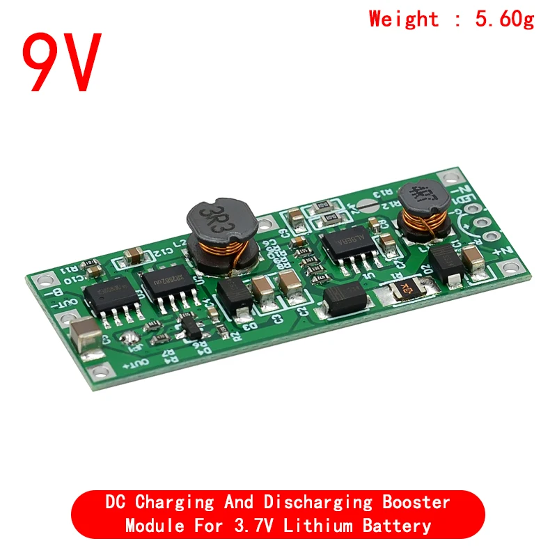 DC 5 В 9 12 зарядный повышающий модуль для литиевой батареи 18650 защита