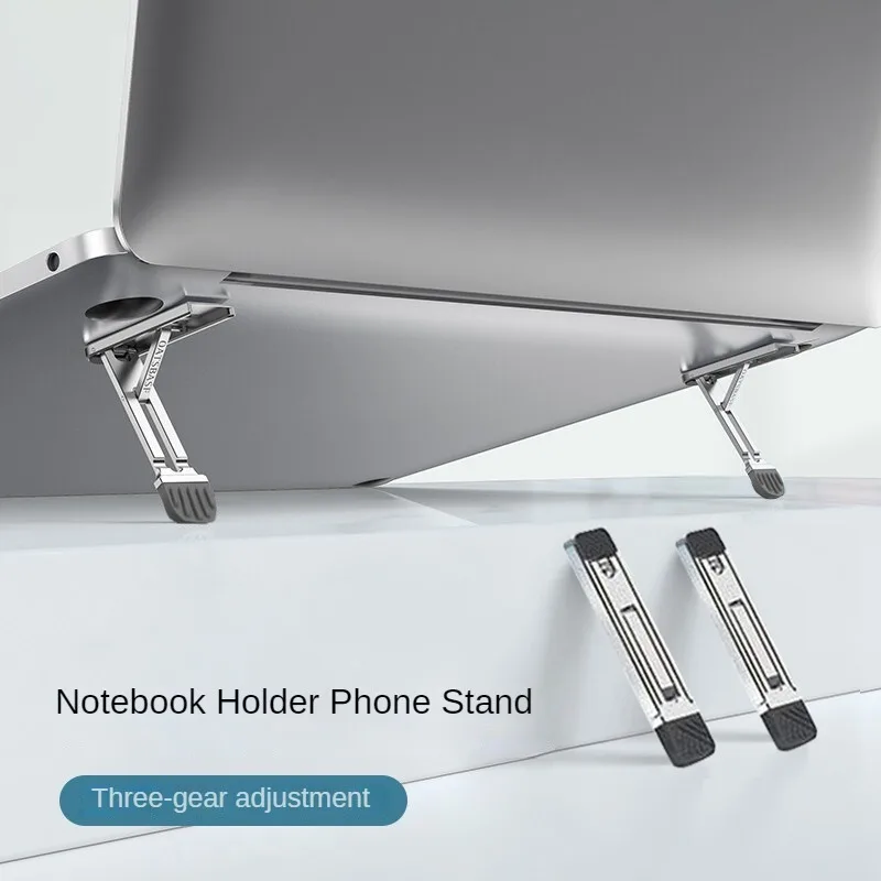 

Universal Aluminium Alloy Folding Mobile Phone Holder Stand Invisible Portable Bracket Desktop Phone Holder For Home