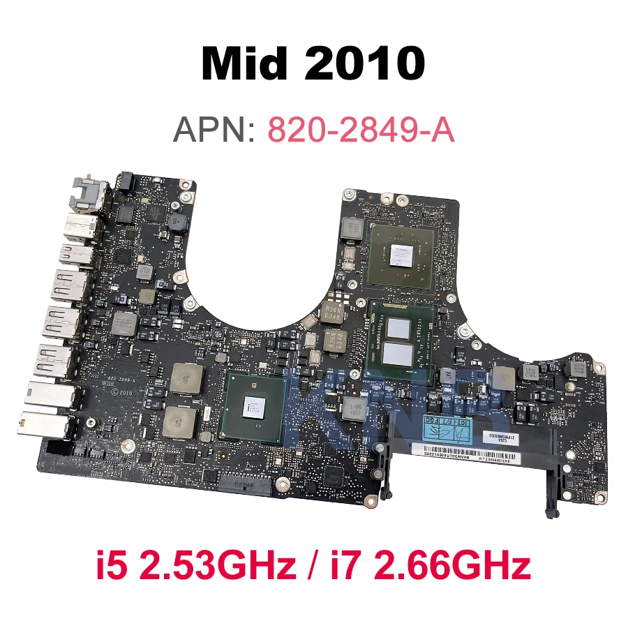 Оригинальная материнская плата A1297 для MacBook Pro 17 &quot процессор i5 i7 2009 2010 2011 лет |