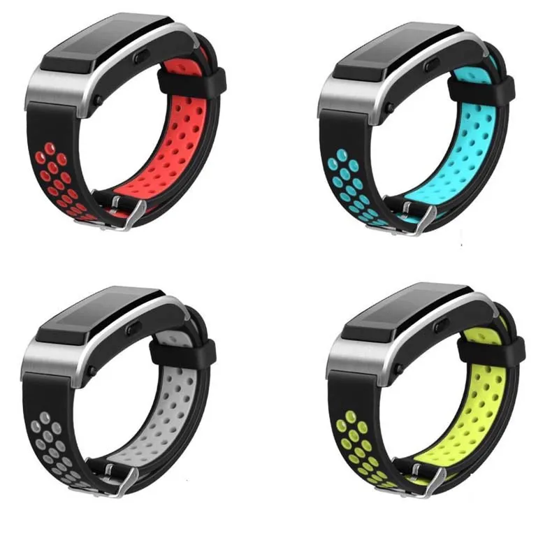 

Сменный гибкий силиконовый браслет для Huawei Talkband B3 B2 B5 B6, 15 мм, 16 мм, 18 мм