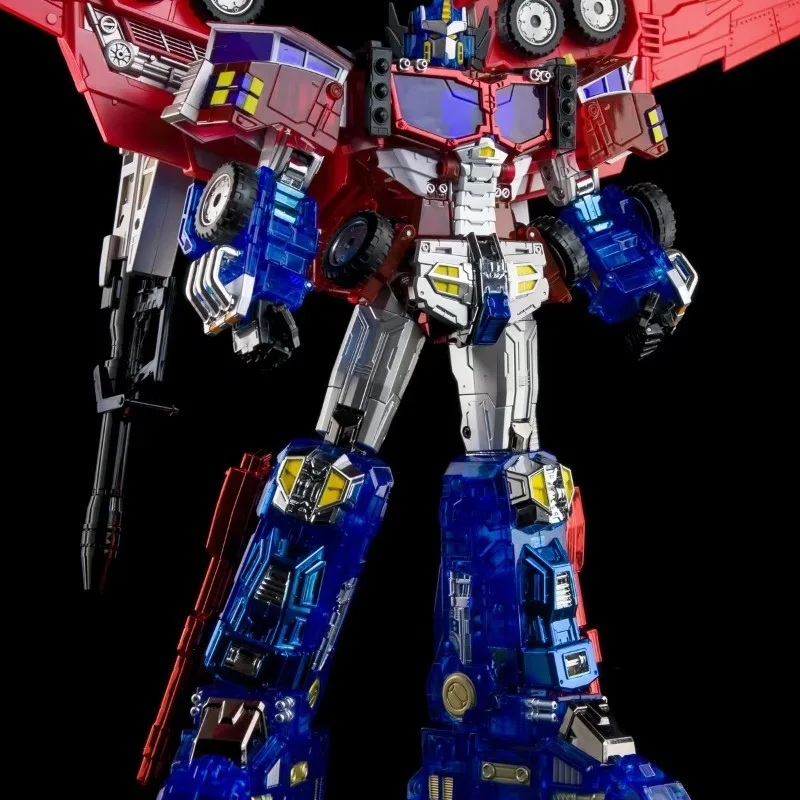 Фото В наличии TR-02EX Star Commander Animation Siege Cyber Fall Qingtian OP Прозрачная трансформирующаяся игрушка, коллекционный подарок. №3