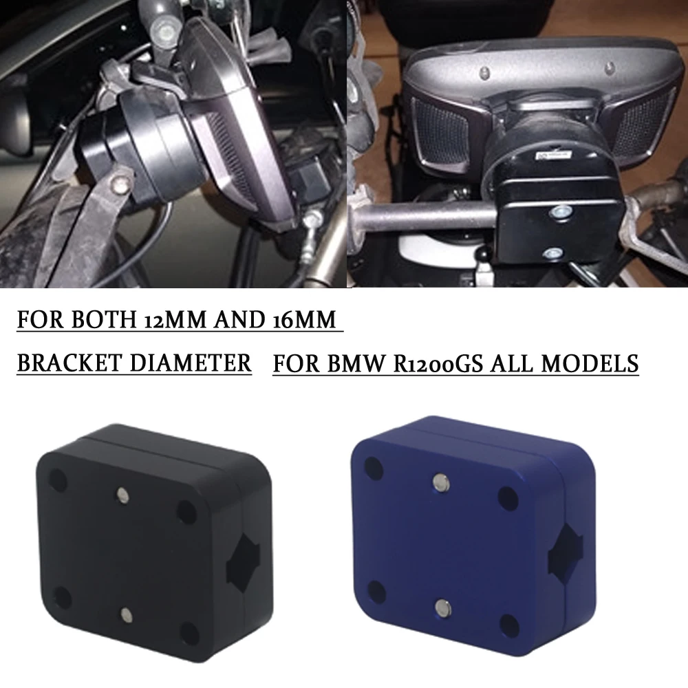 

12mm/16mm Phone GPS Navigation Holder Mount Bracket For BMW R1200GS LC ADV R1250GS S1000XR CRF1000L