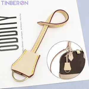 Top Grade Vachetta Leather Bag Parts Accessories Key Bell Name Tag Nametag  For Designer Handbag Purse Custom Made Personalization Hot Stamp Service  From 24,35 €