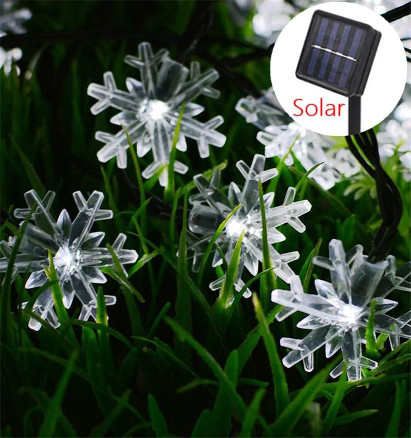 

Светодиодная Водонепроницаемая гирлянда на солнечной батарее