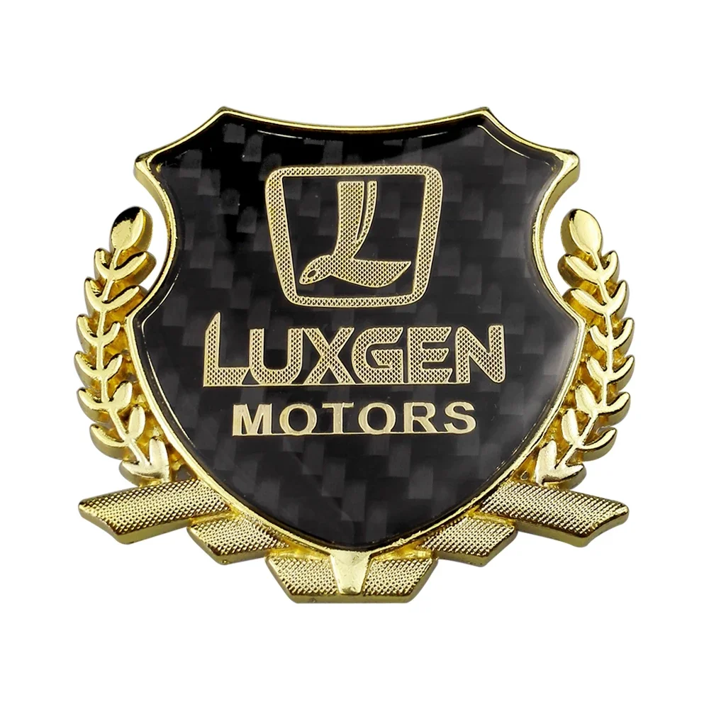Боковая наклейка автомобиля металлическая декоративная эмблема для Luxgen 7 S5 U6 U7