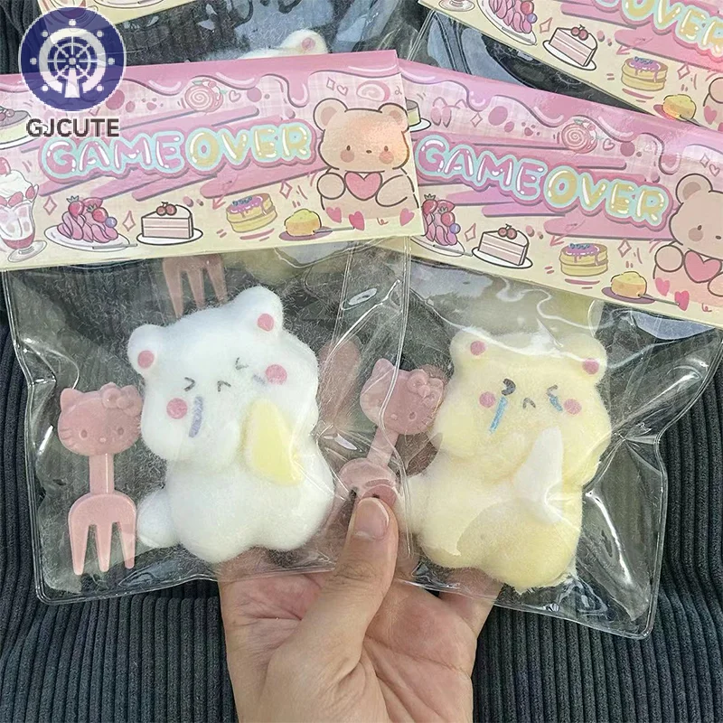Симпатичный мультяшный хомяк Mochi игрушка-сжималка милая мышь медленно