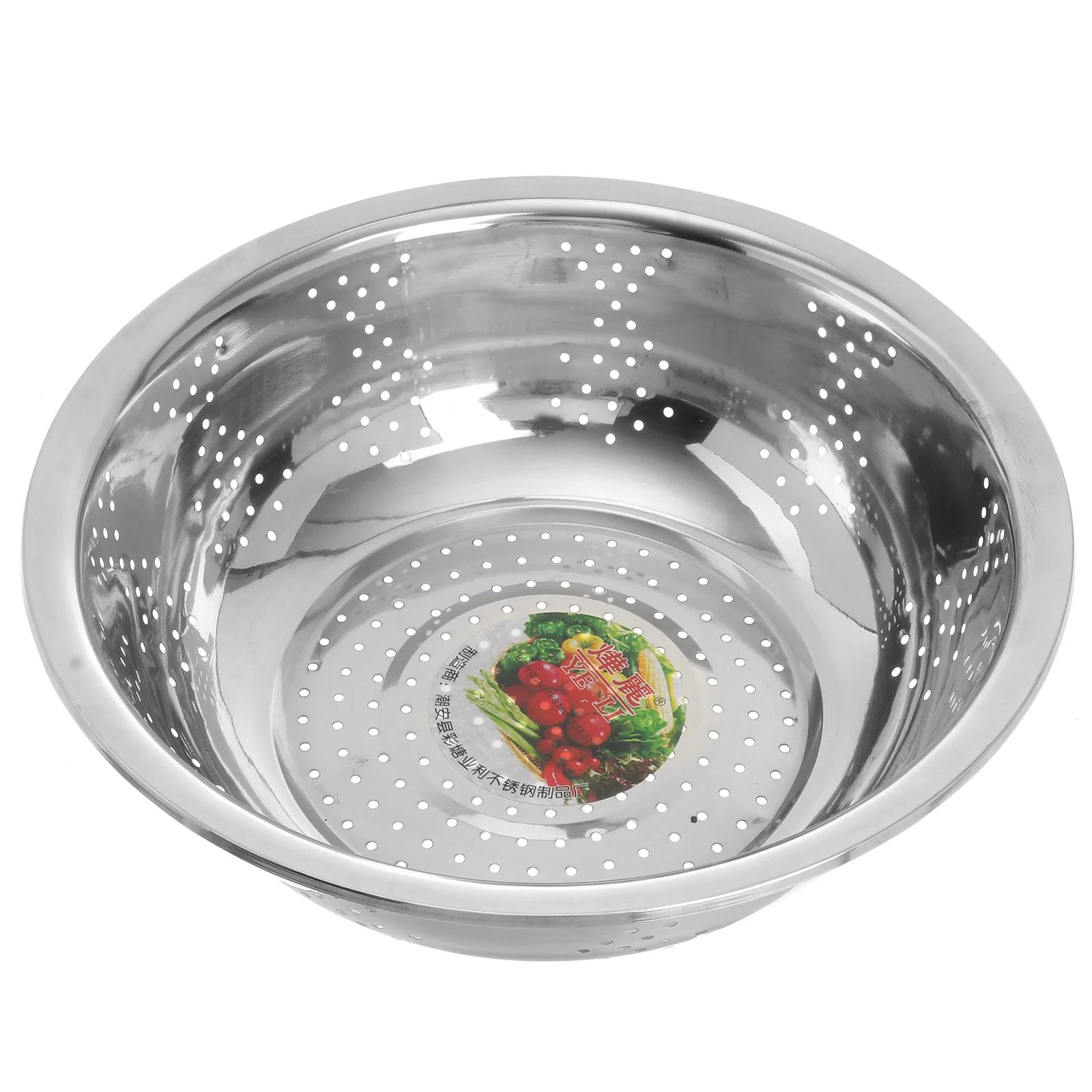 

Colander Strainer Kitchen Bowl Basket Mesh Washing Draining Fruit Vegetable Rice Stainless Steel Drainer Basin Baskets Sieve