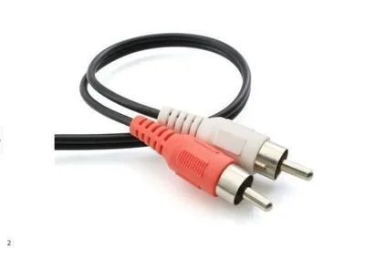 

Splitter Y-cable splitter 3.5 mm stereo female to 2 male RCA jack adapter auxiliary audio
