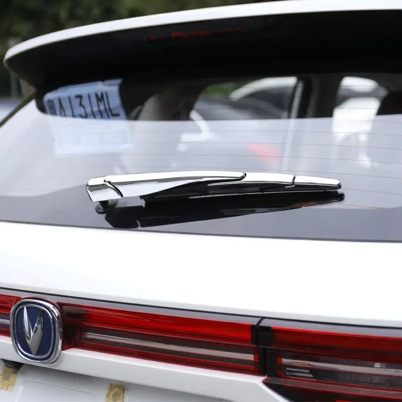 4 шт. задней крышки стеклоочистителя для автомобиля Changan CS35 Plus наружная отделка автомобиля, облицовка, хромированные аксессуары 2018 2019 2020 годов.