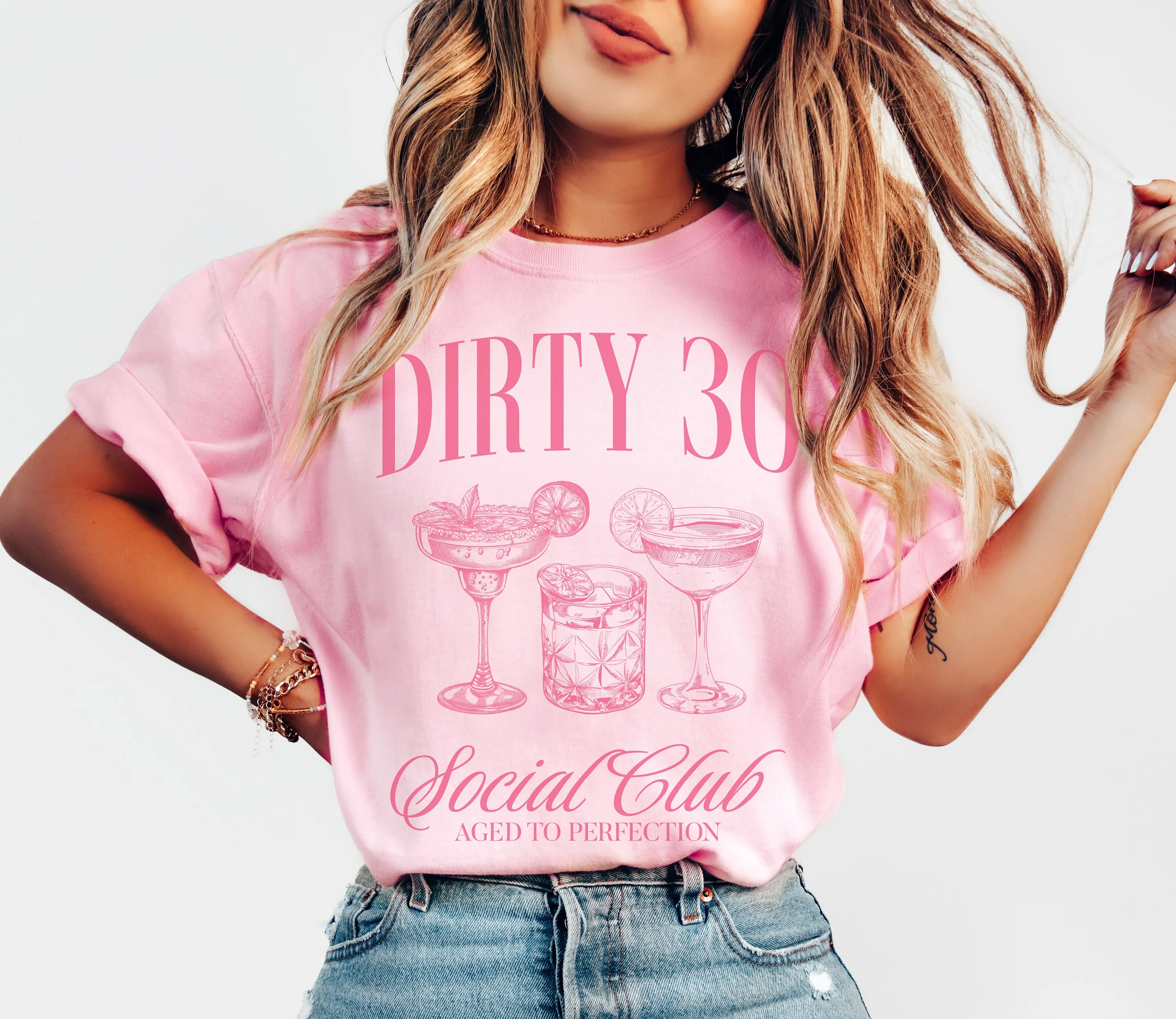 Футболка на 30-й день рождения для ее грязной 30-летней вечеринки группового