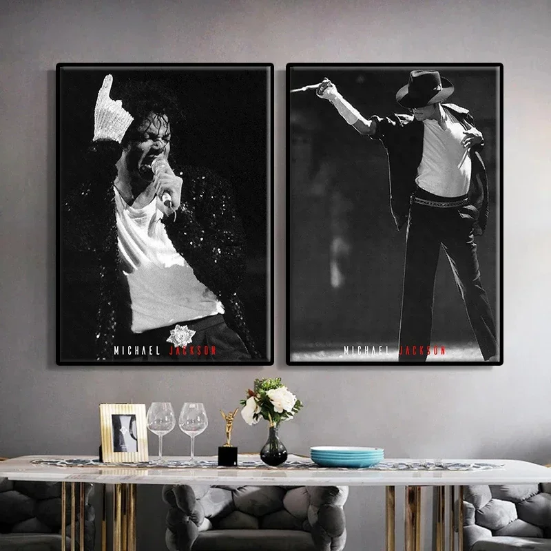 Постеры и принты Майкла Джексона для классических концертов космических