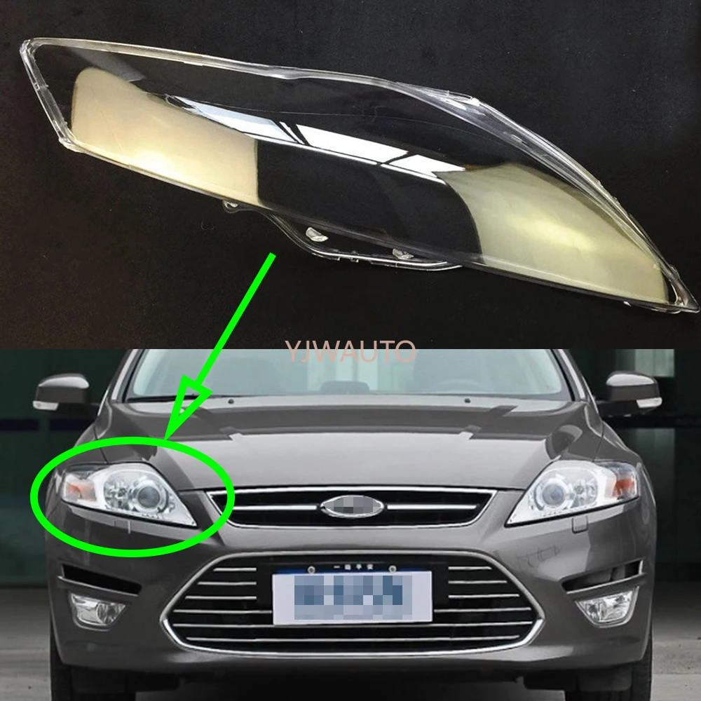 Headlight Lens For Ford Mondeo 2008~2012  Headlamp Cover Car Glass Replacement Auto Shell Projector Lens