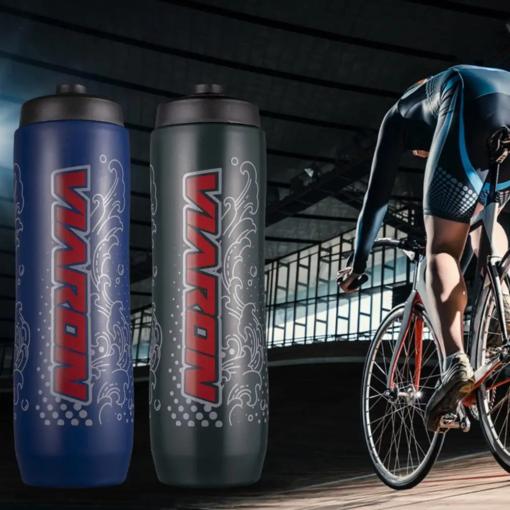 

1000ml Sports Water Bottle Large Capacity Leak-proof Squeezable Water Cup Kettle Outdoor Cycling Equipment