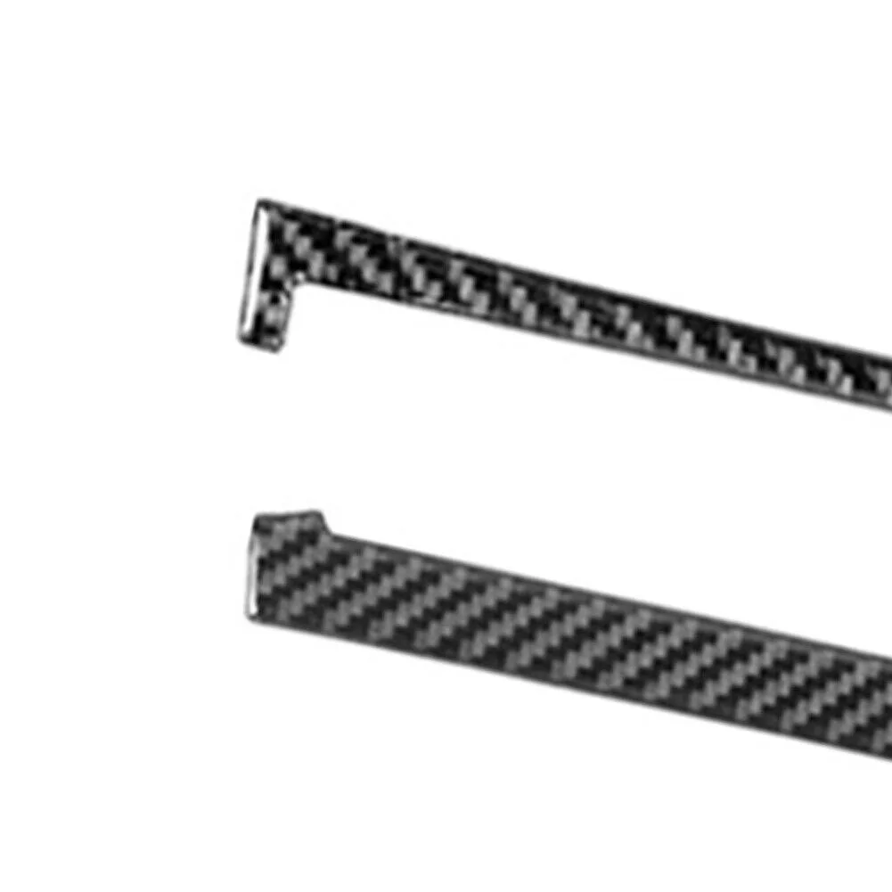 

For Highlander Climate Control Frame Cover Trim 2008-2013 2pcs Carbon Fiber Performance/Custom Auto Accessories