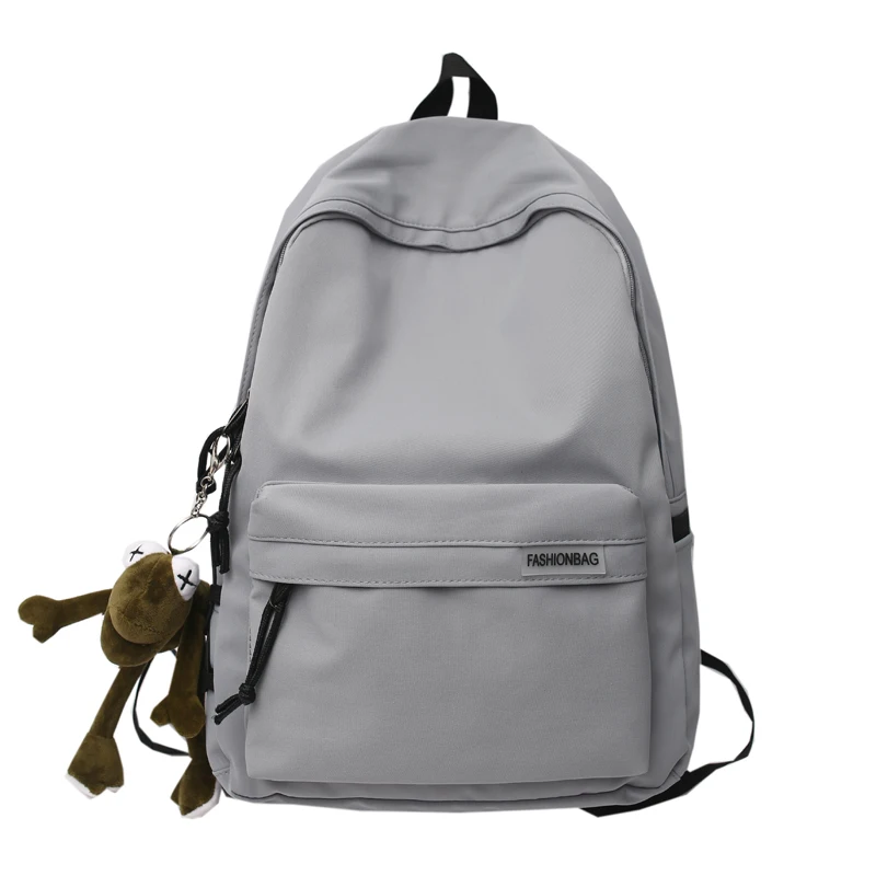 

WR Fashion Backpack Unisex Canvas Rucksack Waterproof School Student Book Bag Travel Bag Large Capacity Mochilas para Mujer