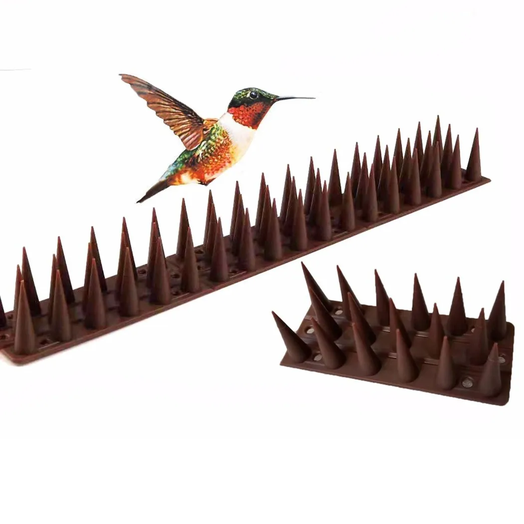 

Garden Spike Repellent Cat Animal Repellent Plastic Anti Pigeon Deterrent For Garden Fences Invader Bird Spikes Dog Repeller