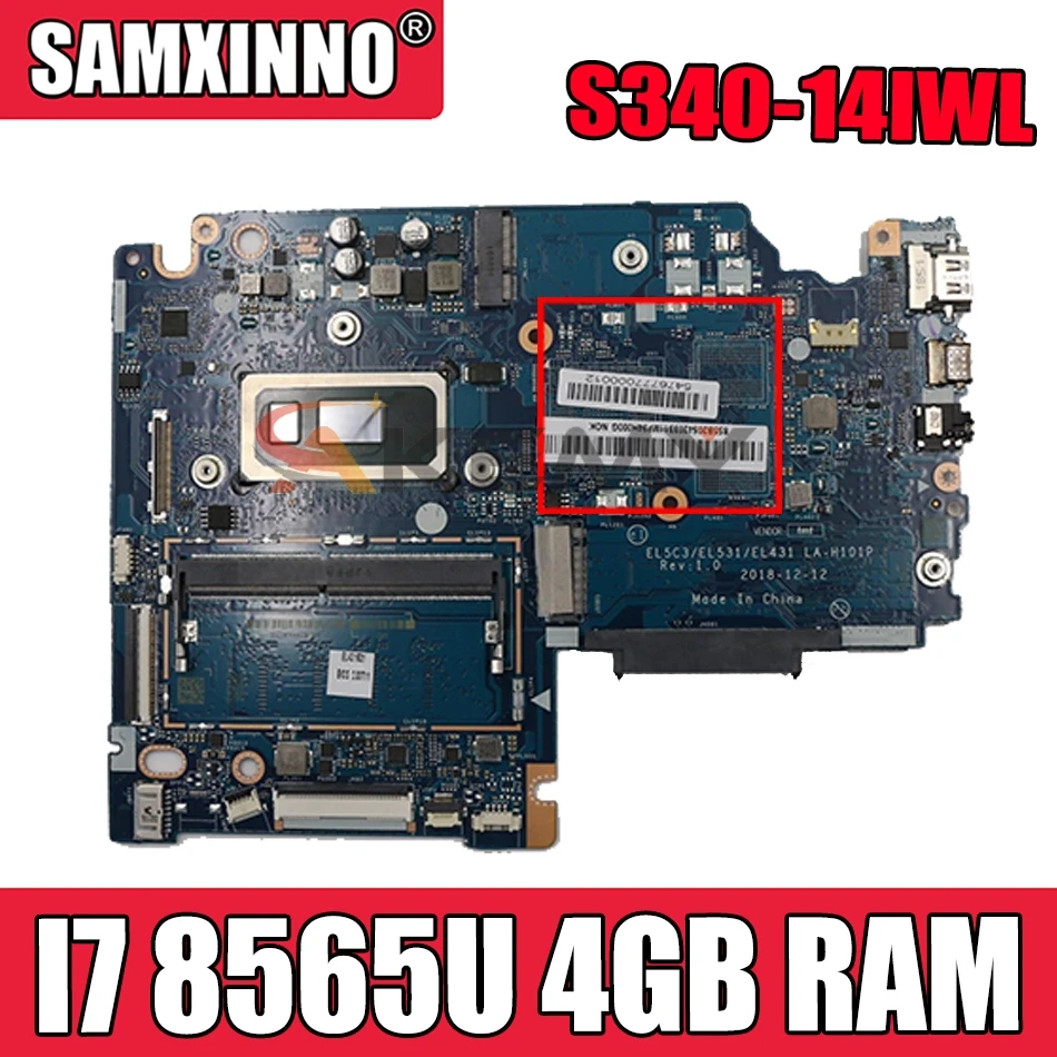

Для Lenovo S340-15IWL материнская плата для ноутбука EL5C3 / EL531 / EL431