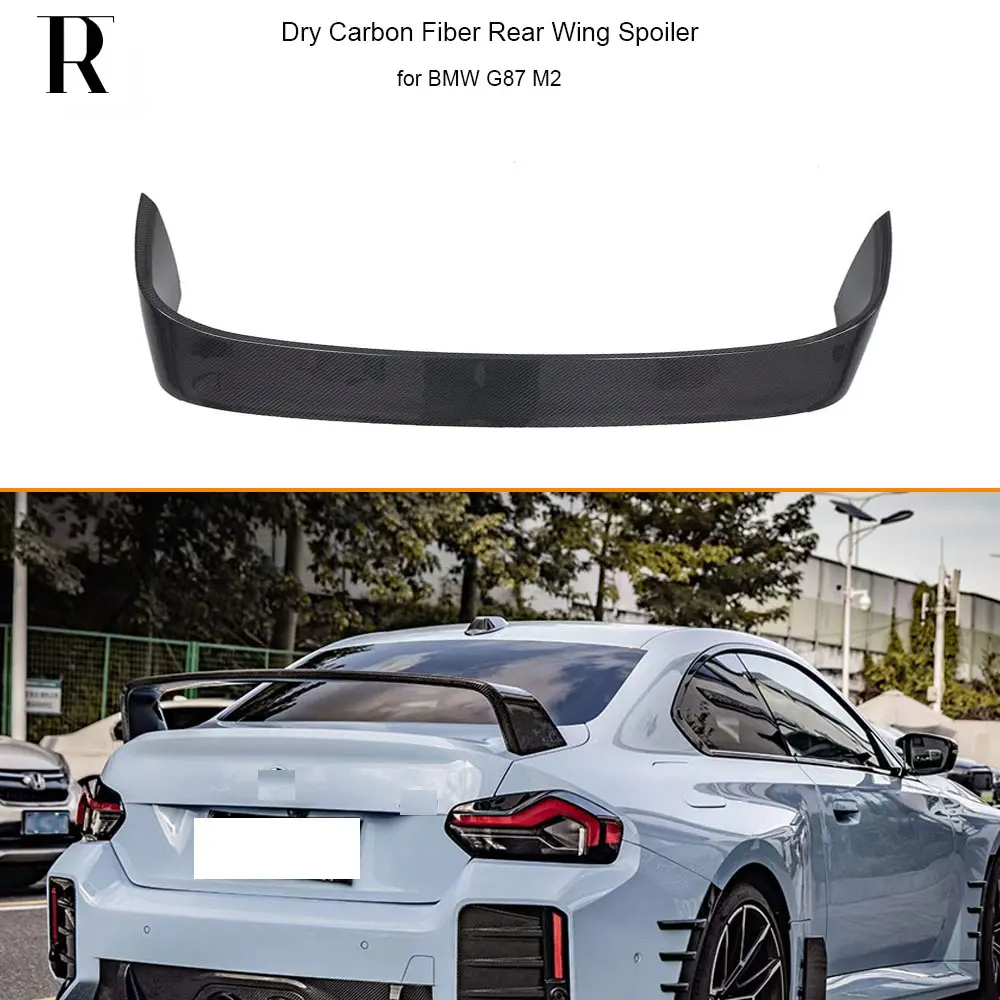 MP Style Dry Carbon Fiber Задний спойлер на крыло багажника для Bmw G87 New M2 2022+