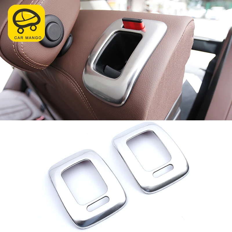 

CarManGo for BMW X5 G05 2019 Car Styling Seat Adjustment Button Switch Panel Cover Trim Frame Sticker Interior Accessories