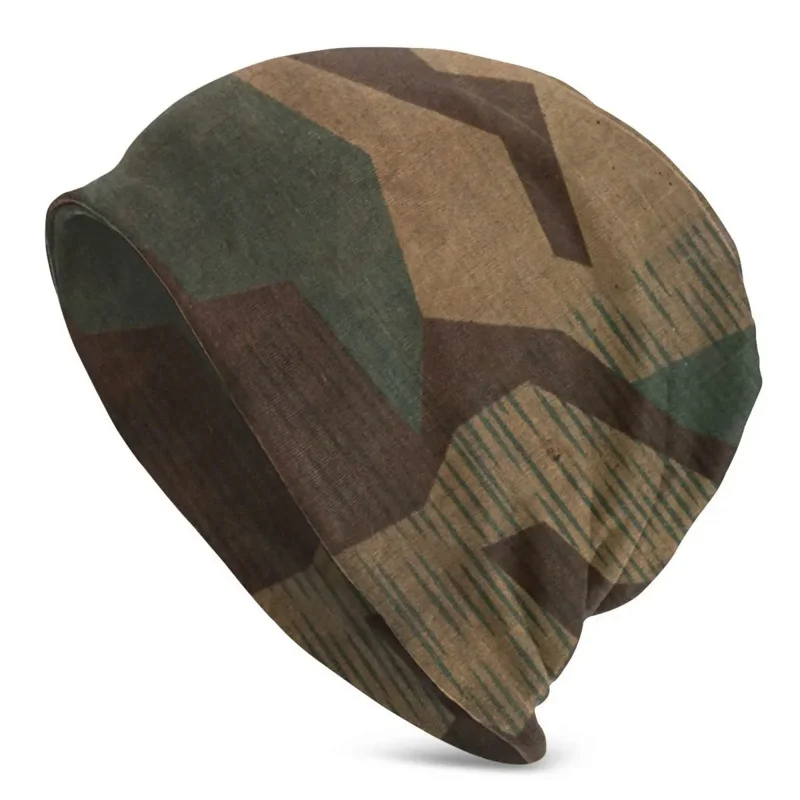 

Splintertarn German Camouflage Hats Autumn Winter Outdoor Beanies Cap unisex Men Women's Female Warm Multifunction Bonnet Hats