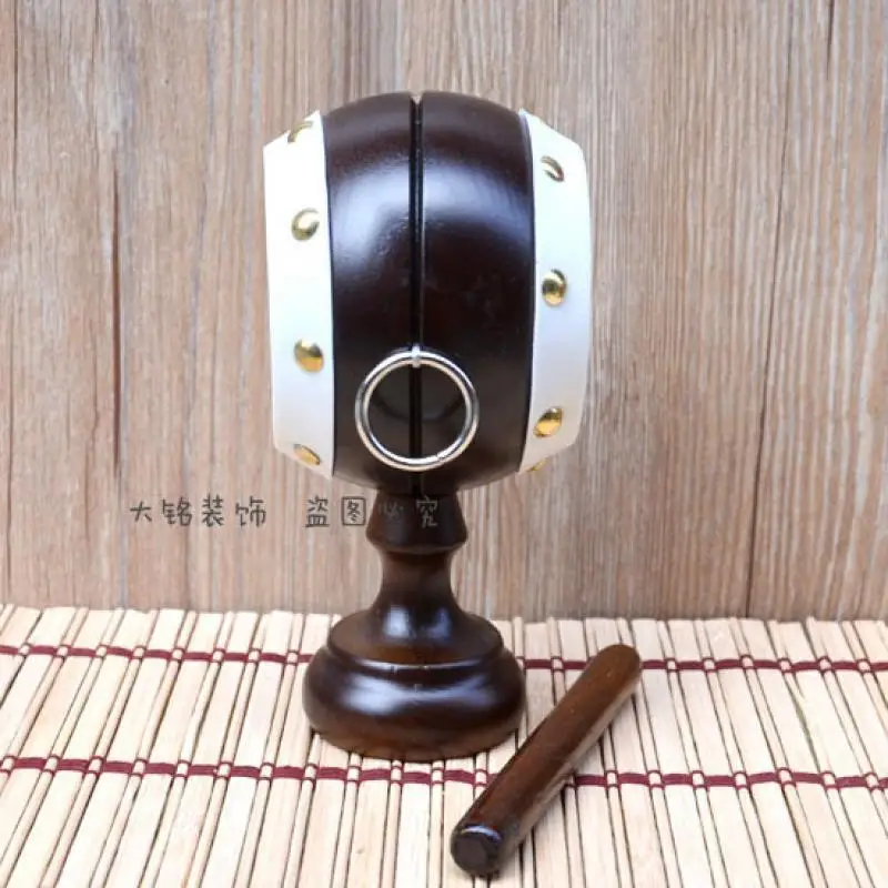 Корейский этнический традиционный круглый барабан для талии ударный инструмент