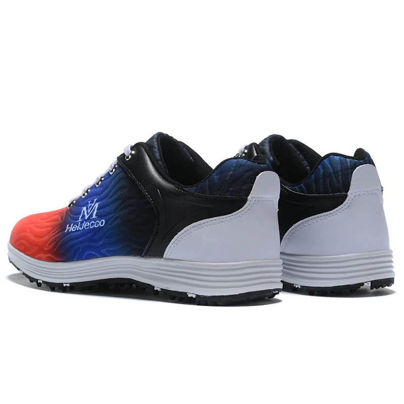 New Men's Golf Shoes Track and Field Comfortable Walking Sneakers Men's Fashion Golf Sneakers Outdoor Grass Non-Slip Golf Shoes