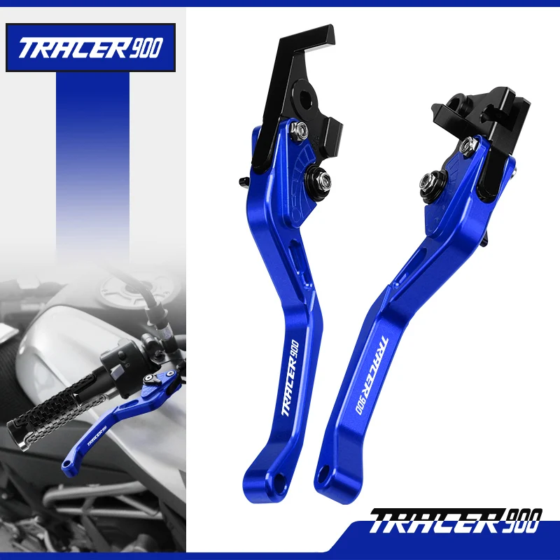 

For YAMAHA TRACER 900 TRACER700 GT TRACER900/GT 2018-2019 2020 2021 2022 Full Black Adjustable Motorcycle Brake Clutch Levers