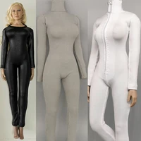 16 scale female figure anti stain clothes long sleeved bodysuit undercoat jumpsuit model for 12 action figure body accessory