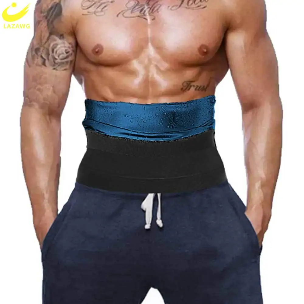

Мужской тренажер для талии LAZAWG, корректор фигуры, корсет, сауна, похудение, потеря веса, спортивная одежда для похудения, Корректирующее бел...