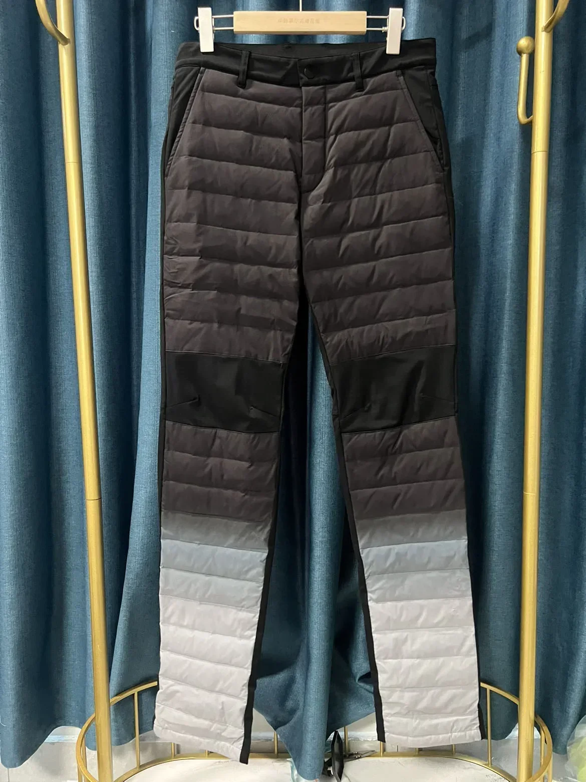 

Super Colorful Gradient Golf Men's Warm Down Pants