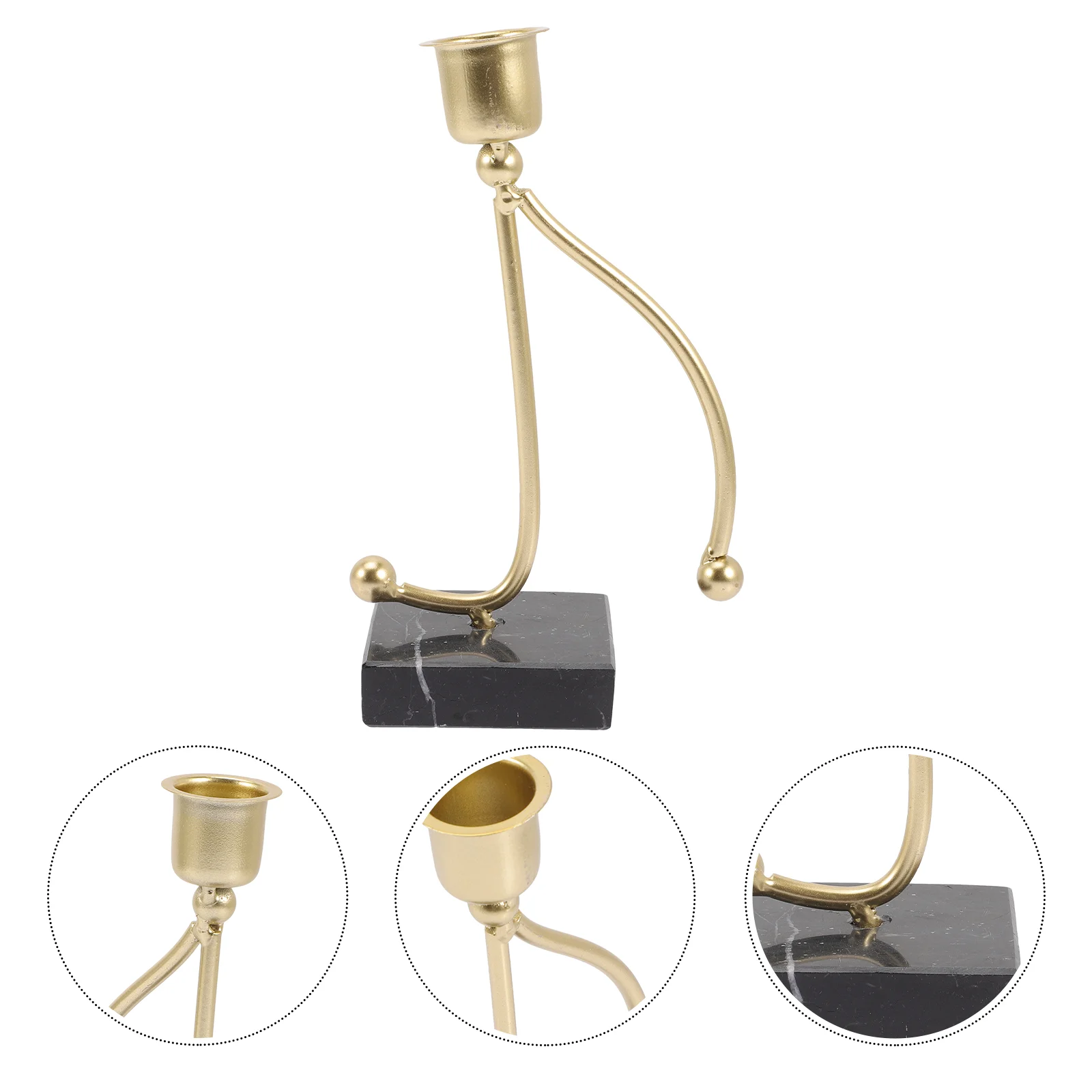 

Desktop Banquet Table Home Decor Creative Holder Wedding Metal Holder Metal Candlestick Holders for Wedding