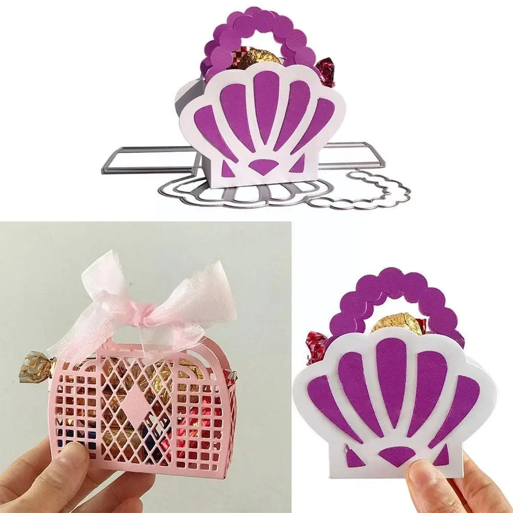 

1 шт. металлические высечки, 3D корзина, «сделай сам», скрапбукинг, высечка, рукоделие, декоративный шаблон, вырезанный альбом, тиснение, бумага S5K8