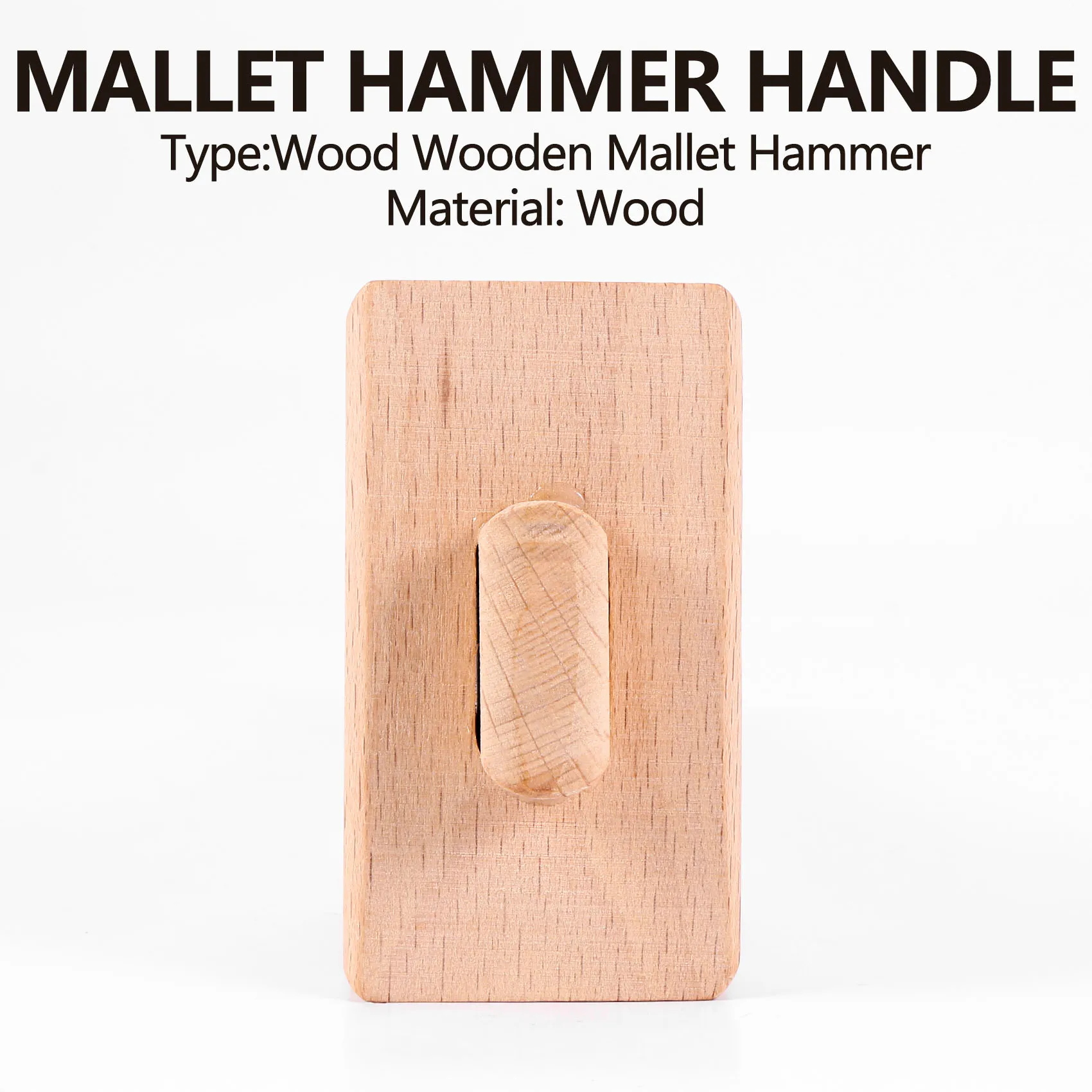 250 мм Твердый бук Плотницкий древесина деревянный молоток ручка