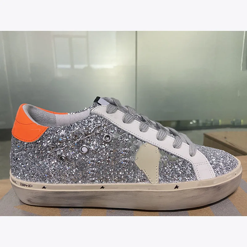 

2022 Four Seasons New First Layer Cowhide Distressed Children's Dirty Shoes Parent-child Star Fashion Breathable Sneakers ST121