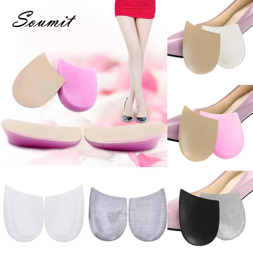 

Women High Heel Support Pad For Flat Foot Orthotic Inserts Pain Relief Pads XO Legs Orthopedic Shoes Insoles Silicone Gel Arch