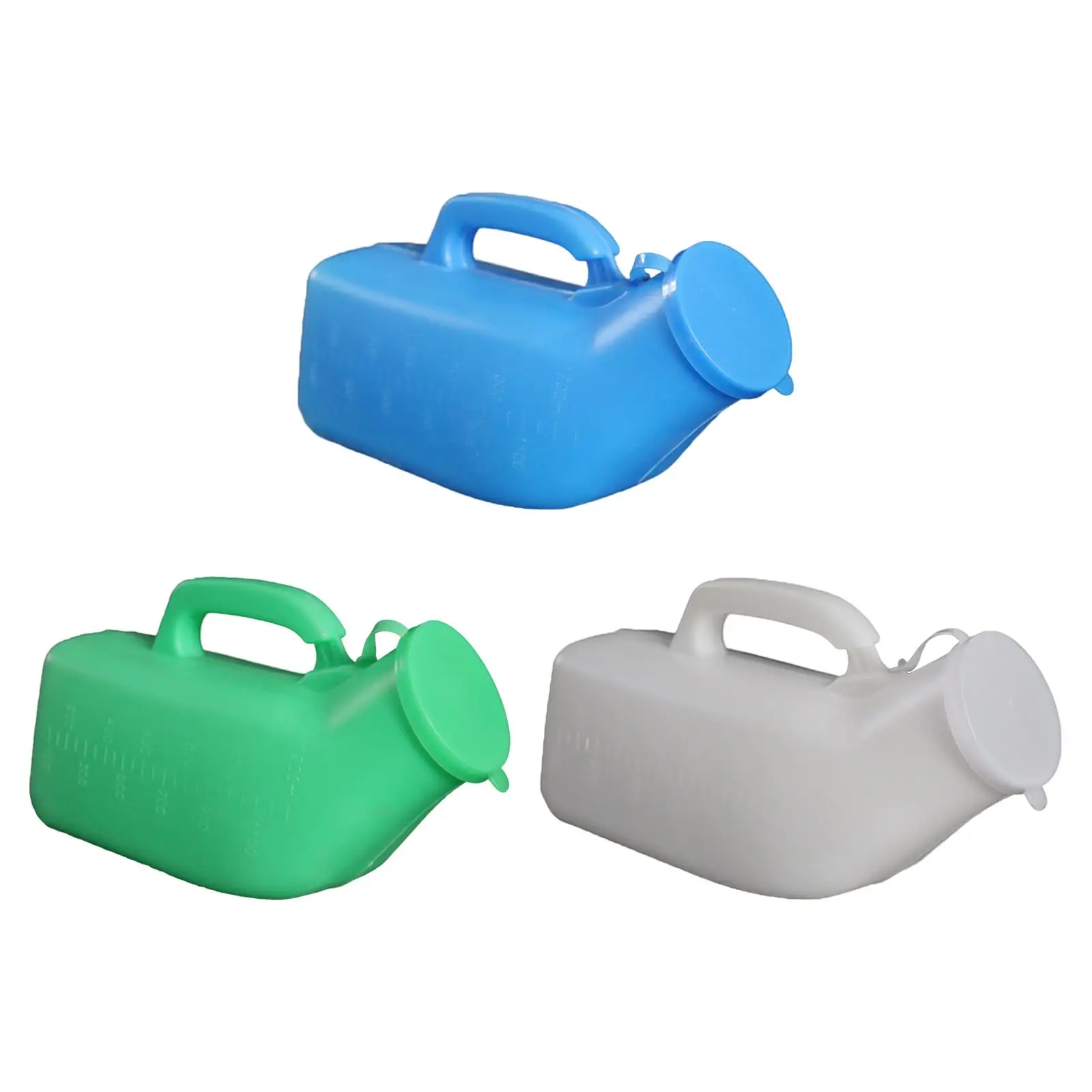 

Портативный мужской писсуар с ручкой и крышкой с защитой от пролива