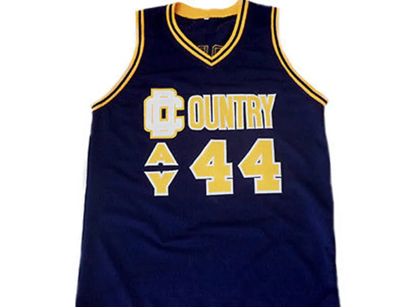 

Chris Webber #44 Detroit Country Day High School New Men Basketball Jersey Navy Blue Any Size Retro Throwback Stitched Embroider