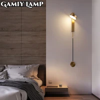 Led Wall Lamps  Wall Lights Wth Switch for Bedroom Living Room Decoration Modern Loft Stair Aisle Indoor Decoration Sconce Light