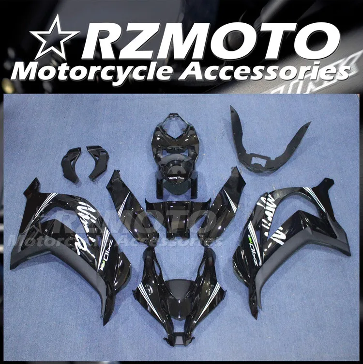 

Литьевая пресс-форма, новый комплект обтекателей из АБС-пластика, подходит для Kawasaki Ninja ZX-10R ZX10R 2016 2017 2018 2019 117 18 19, комплект кузова черного и бе...