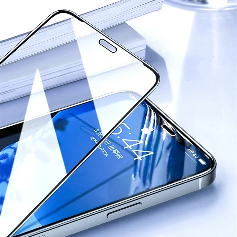 

2pcs for 12 Pro Max 5G/i 12 Mini/11 Pro/X XS XR 20D Hot Curved Full screen coverage Tempered Glass phone screen protection Film