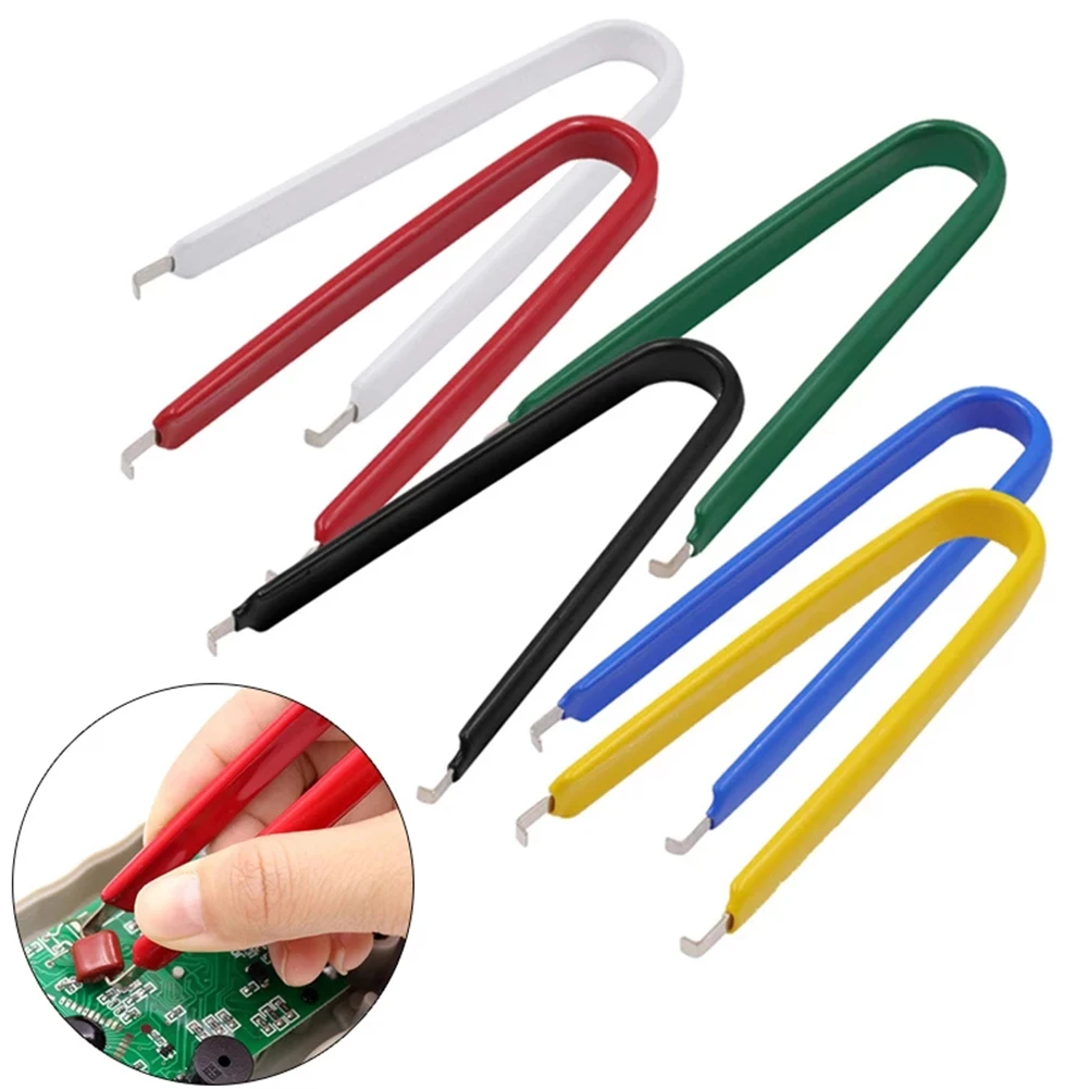 

1PC U-shape Extractor Flat IC Chip Protect Plier ROM Circuit Board Extractor Removal Puller Set For Circuit Chip Repair Kit